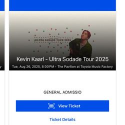 2 Kevin Kaarl Tickets 