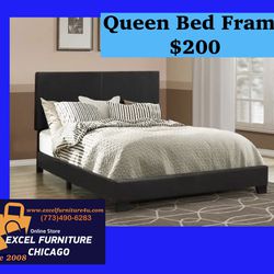 Brand New  Queen Size Bedframe with Headboard & Footboard 