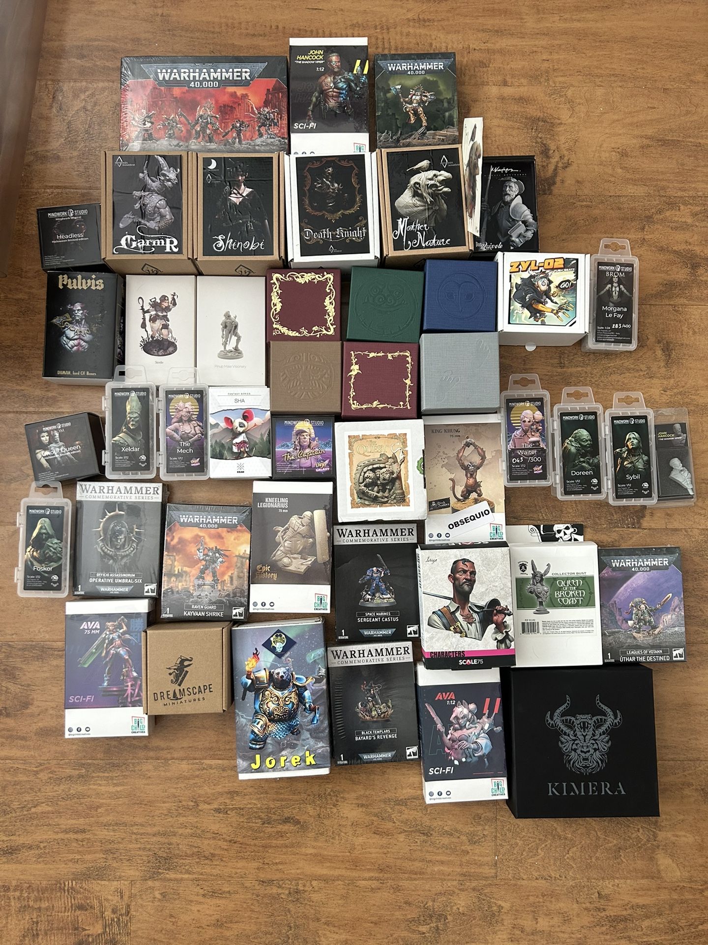 46 Miniatures, Spira Mirabilis, Games Workshop and rares