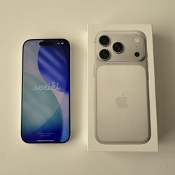 New Apple iPhone 17 Pro 256GB White Tmobile 
