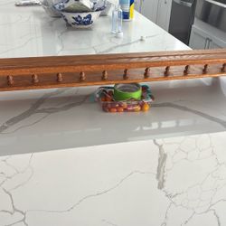 Oak Shelf Custom Built 48w By 7in Oak 