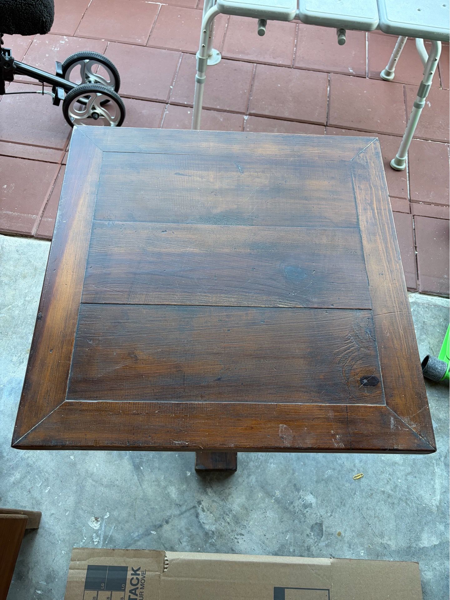 Wood table
