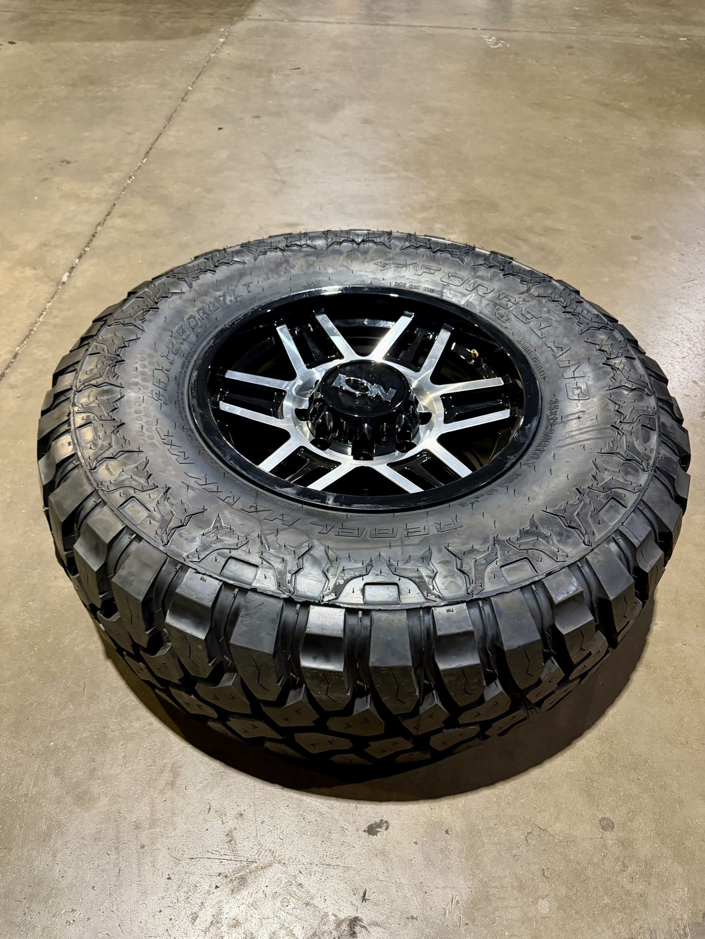 New: 17x9 8x170 Wheels & 35x12.50-17 LT TIRES (We Finance)