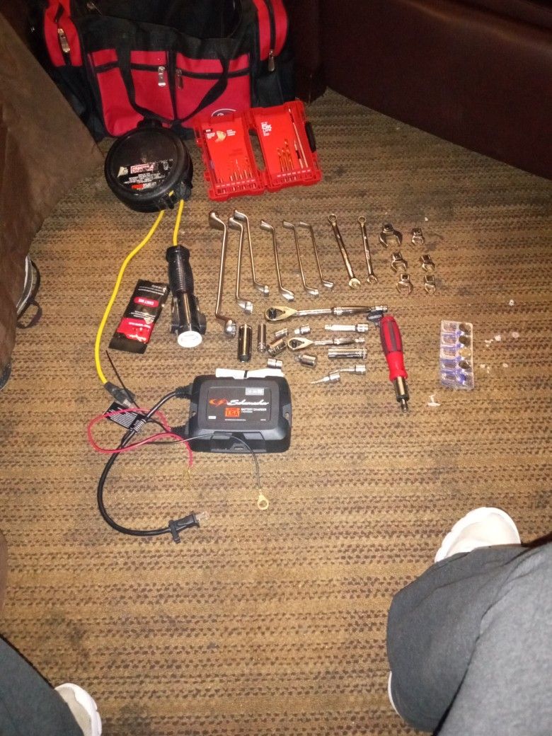 Milwaukee Drill Set Craftsman Cord Detachable Light Duralast Rachettes