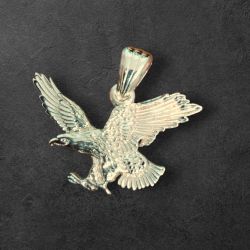 10k Eagle Pendant 