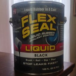 FLEX SEAL LIQUID BLACK - 128 FL OZ - $40