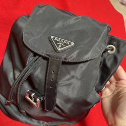Authentic Small nylon Prada Backpack 