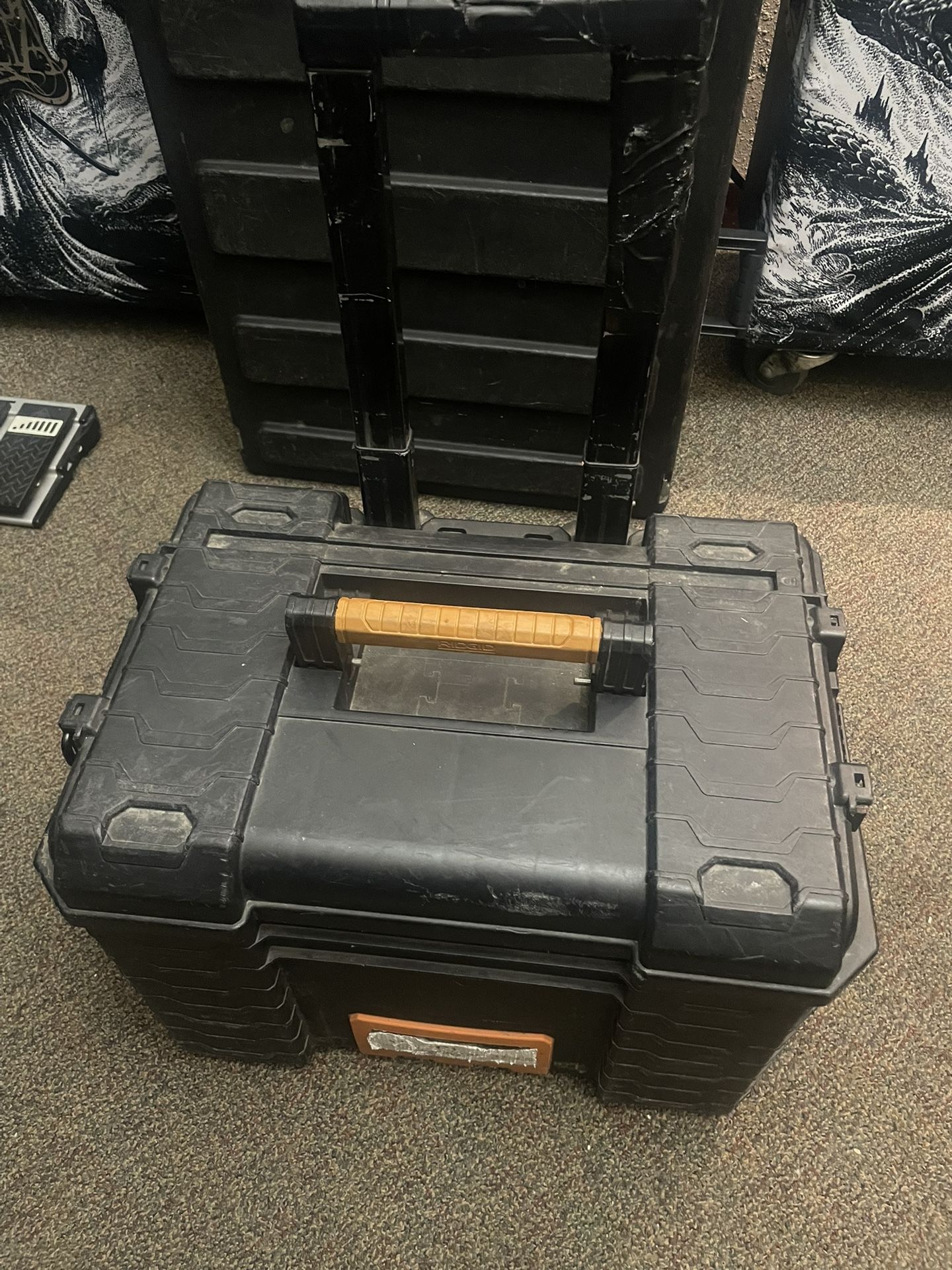 Ridgid Rolling Tool Box bottom!