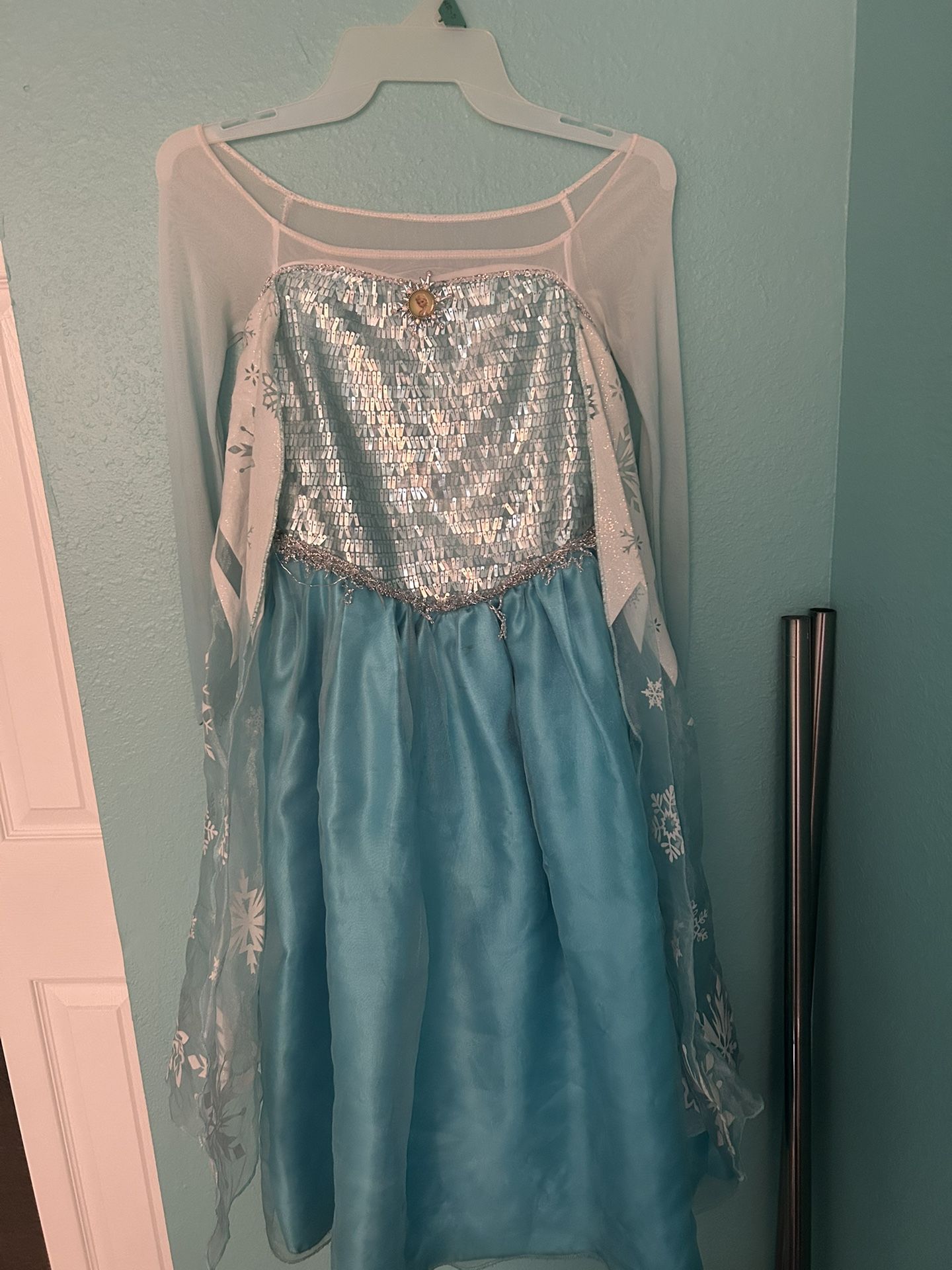 **Elsa Costume And Cape**