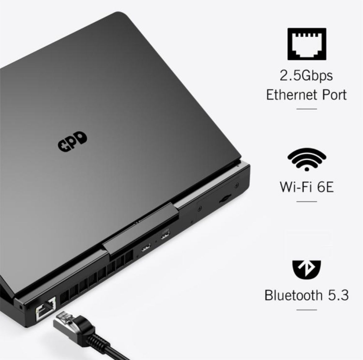 GPD Pocket 4 Handheld Gaming PC, 32GB+2TB, 8.8 inch Windows 11 Home AMD Ryzen AI 9 HX 370, US Plug