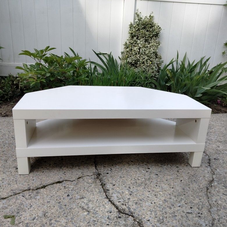 TV Console Corner Coffee Table Cabinet