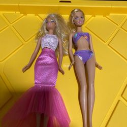 Two 1999 Barbie Dolls $15