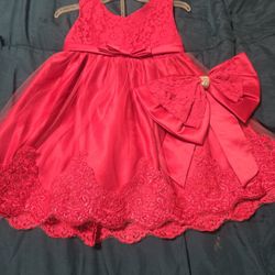 Fushia Dress Size 3t Party Dress 
