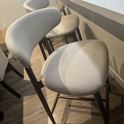 Counter Height Bar Stools - Set of 3
