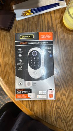 Fingerprint deadbolt
