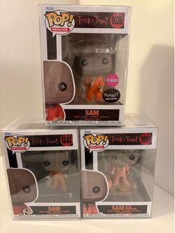 Funko Pop! Movies Trick 'r Treat Sam #1036 Vinyl Figure Flocked Spirit Excl