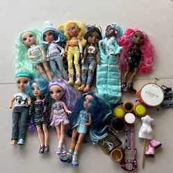 Rainbow High Dolls With Accessories 