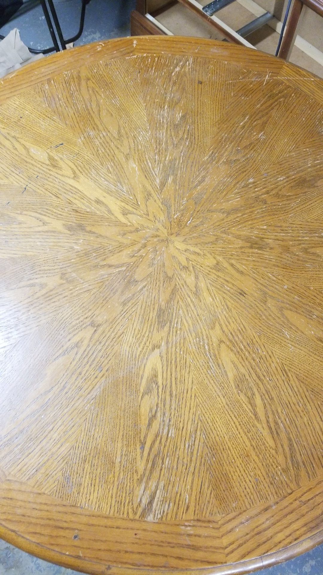 41" wood dining room table