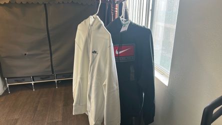 Nike Hoodies – White and Black, Set of 2