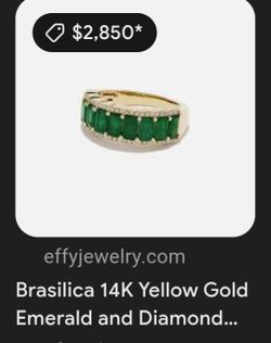 Effy 14 k ring OR OBO