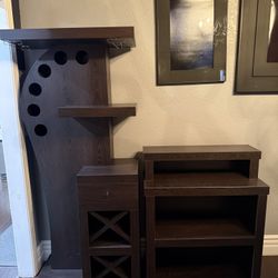 Custom Wine Cabinet Bar With Shelf’s 