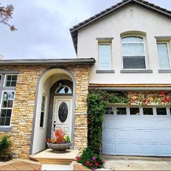Sectional roll-up  Two car garage door 