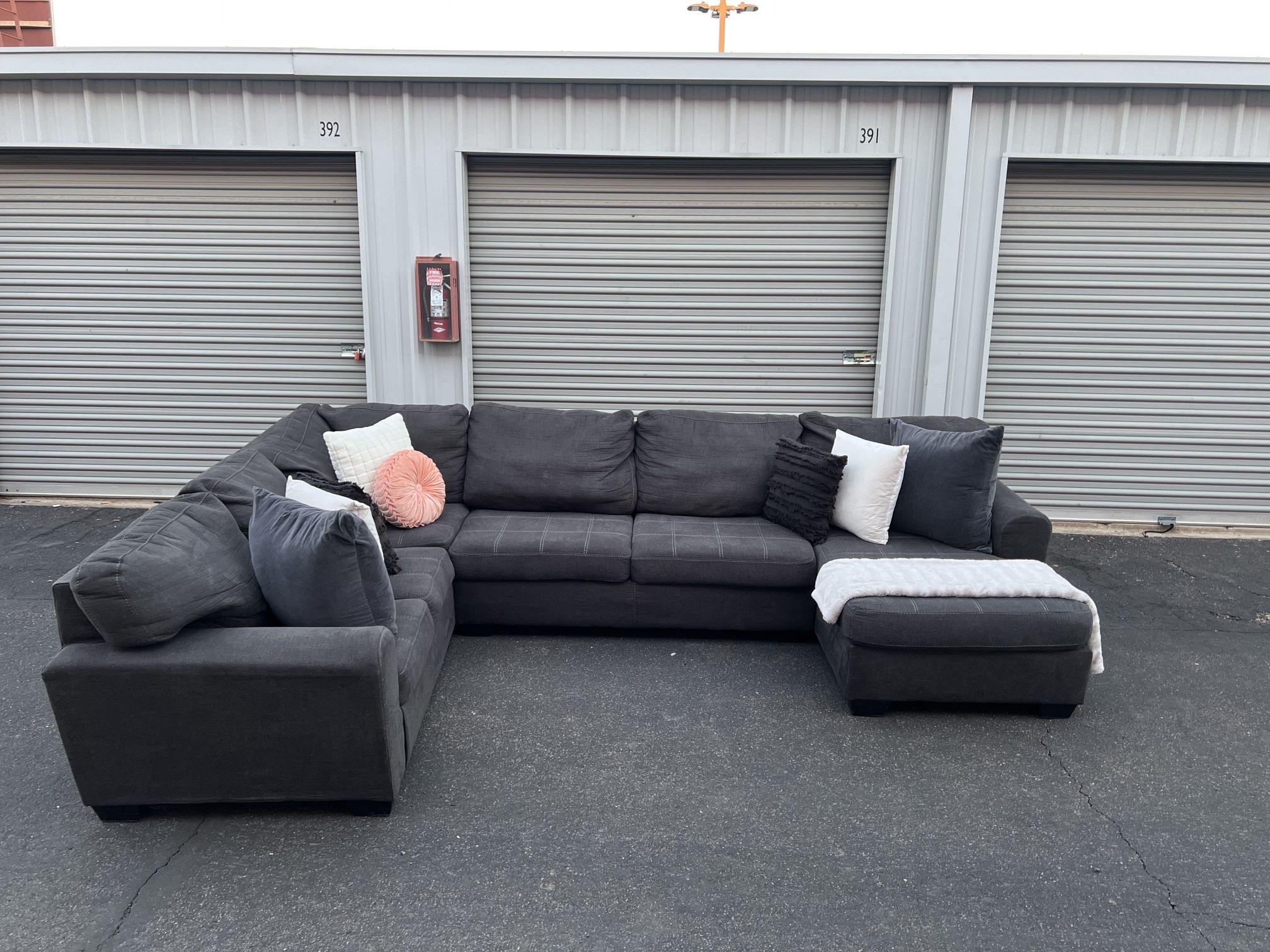 Gray Sectional Couch