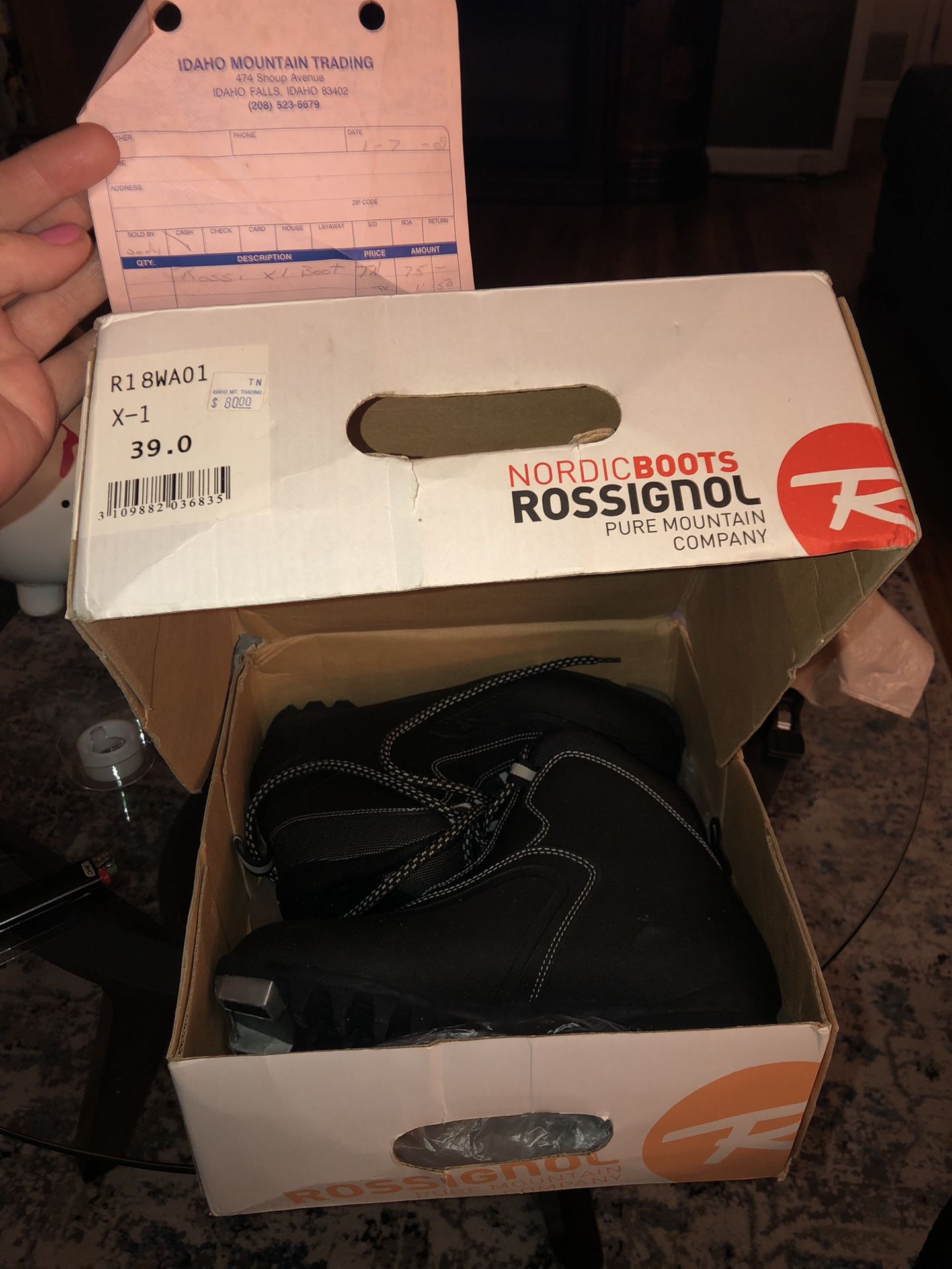 ROSSIGNOL BC X1 SKI CROSS COUNTRY SKI BOOTS