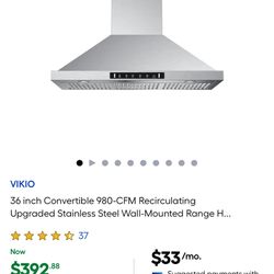 Kitchen Range Hood 36 Inch 