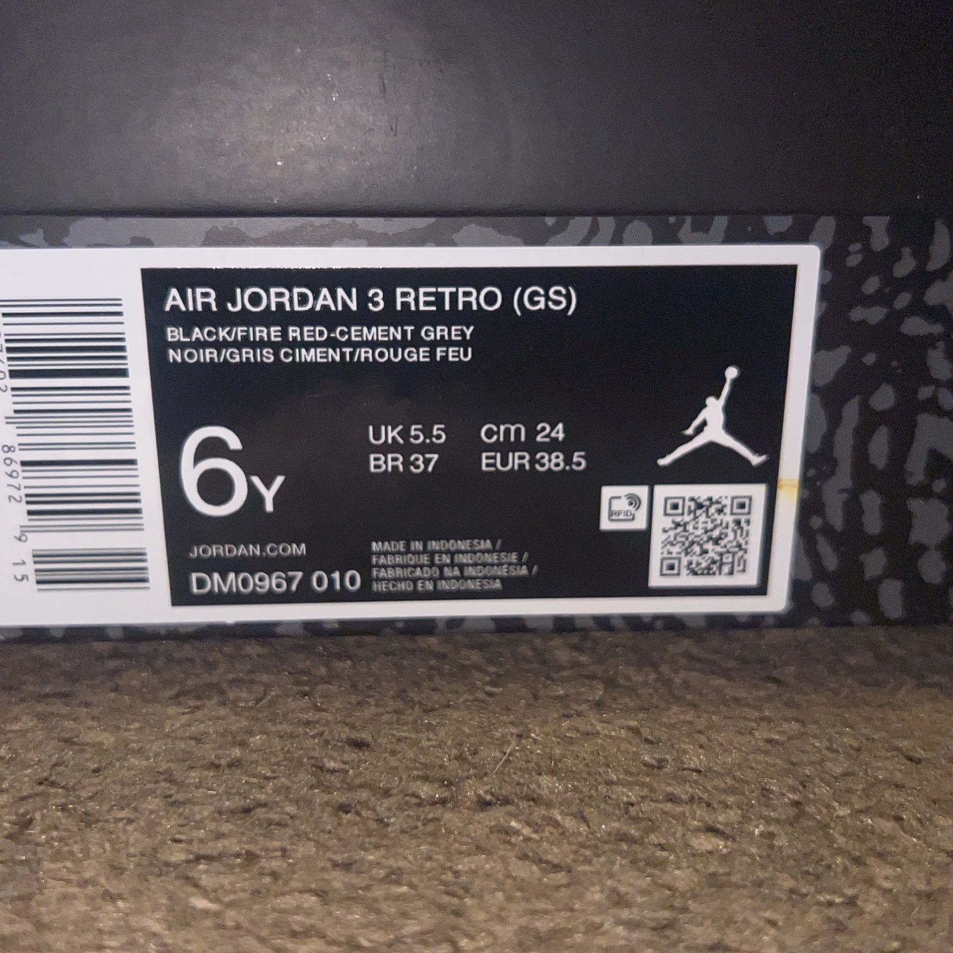 Air Jordan Retro 3’s