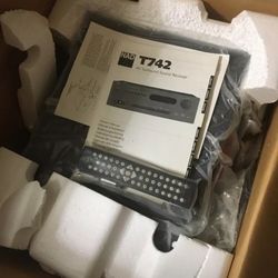 NAD T-742 High Fidelity A/V ProLogic II Reciever with remote and manual Bundle