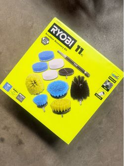 RYOBI 11 PC. Scrubber Accessory Kit