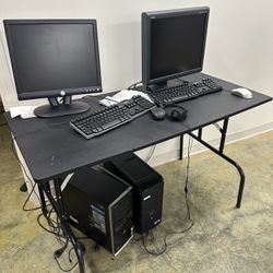 Desktop Computers and Monitors