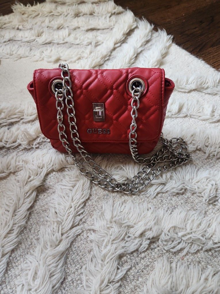 Guess Red Purse