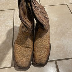 Leather Cowboy Boots 