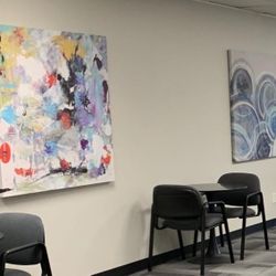 Large Abstract Art Canvas Print