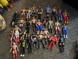 WWE AEW elite action figure lot