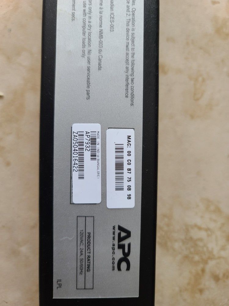APC AP7932