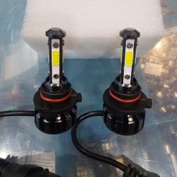 Bright 4 Side Mini LED Lights 9005 Or 9006 Clear White LED Lights.