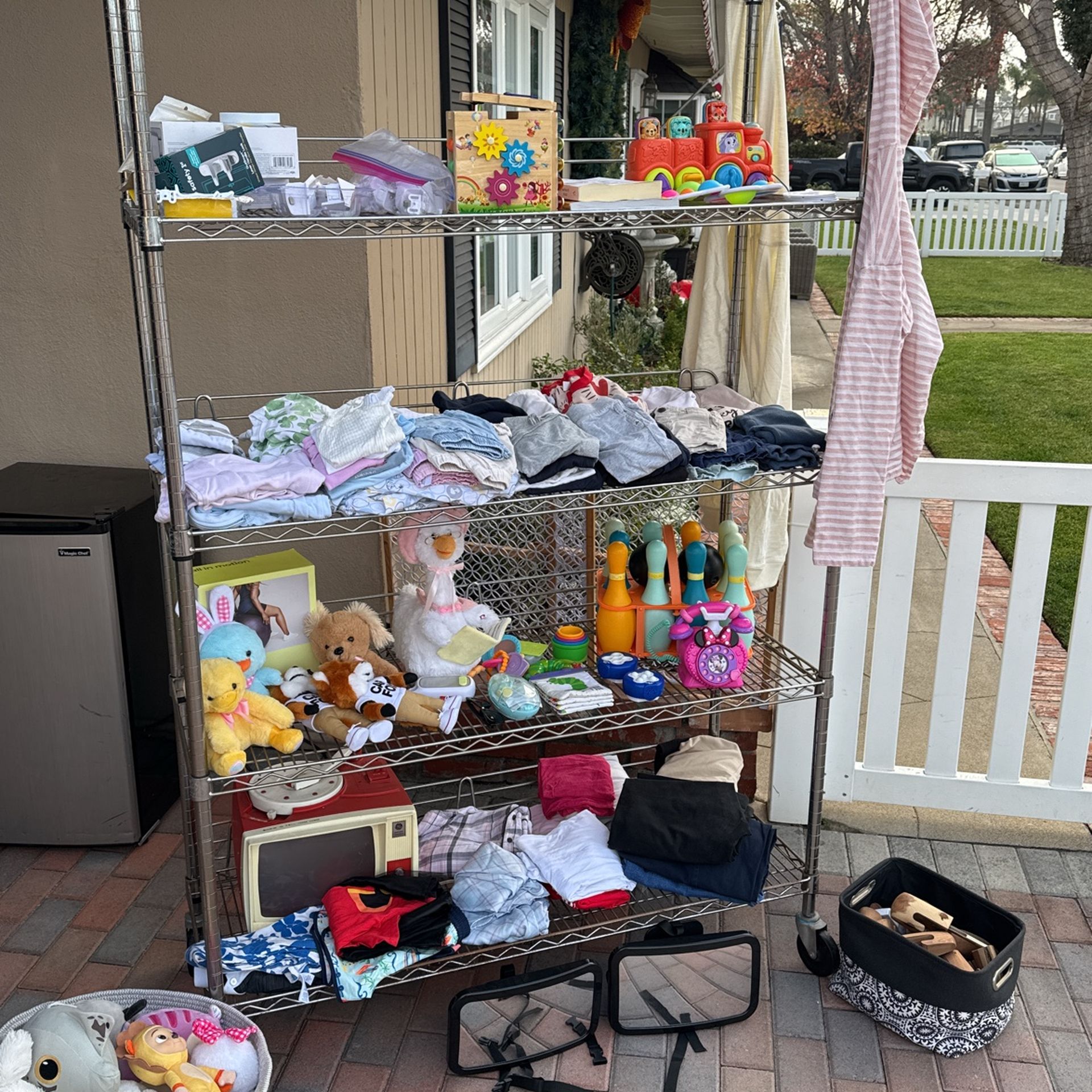 Baby Clothes And Furniture 