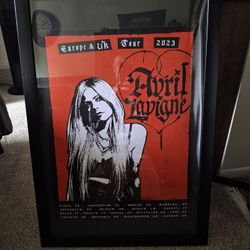 Avril Lavigne poster. 