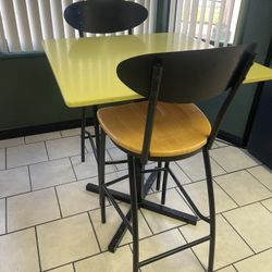 2 Mesas Con Bancos Altss