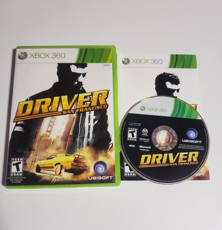 Driver: San Francisco Xbox 360