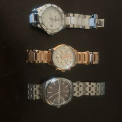 3 Mercedes Benz Collectors Watches 
