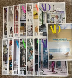 Architectural Digest Magazine Collection – 15 Issues | 2021–2022