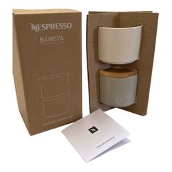 NIB Nespresso Barista Stackable Serving Set