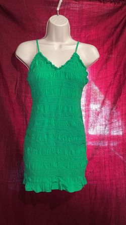 green dress 