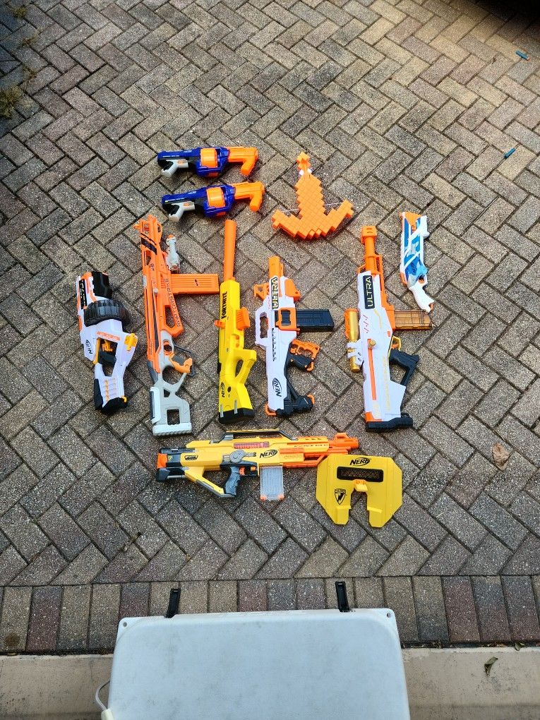 Nerf Gun Lot