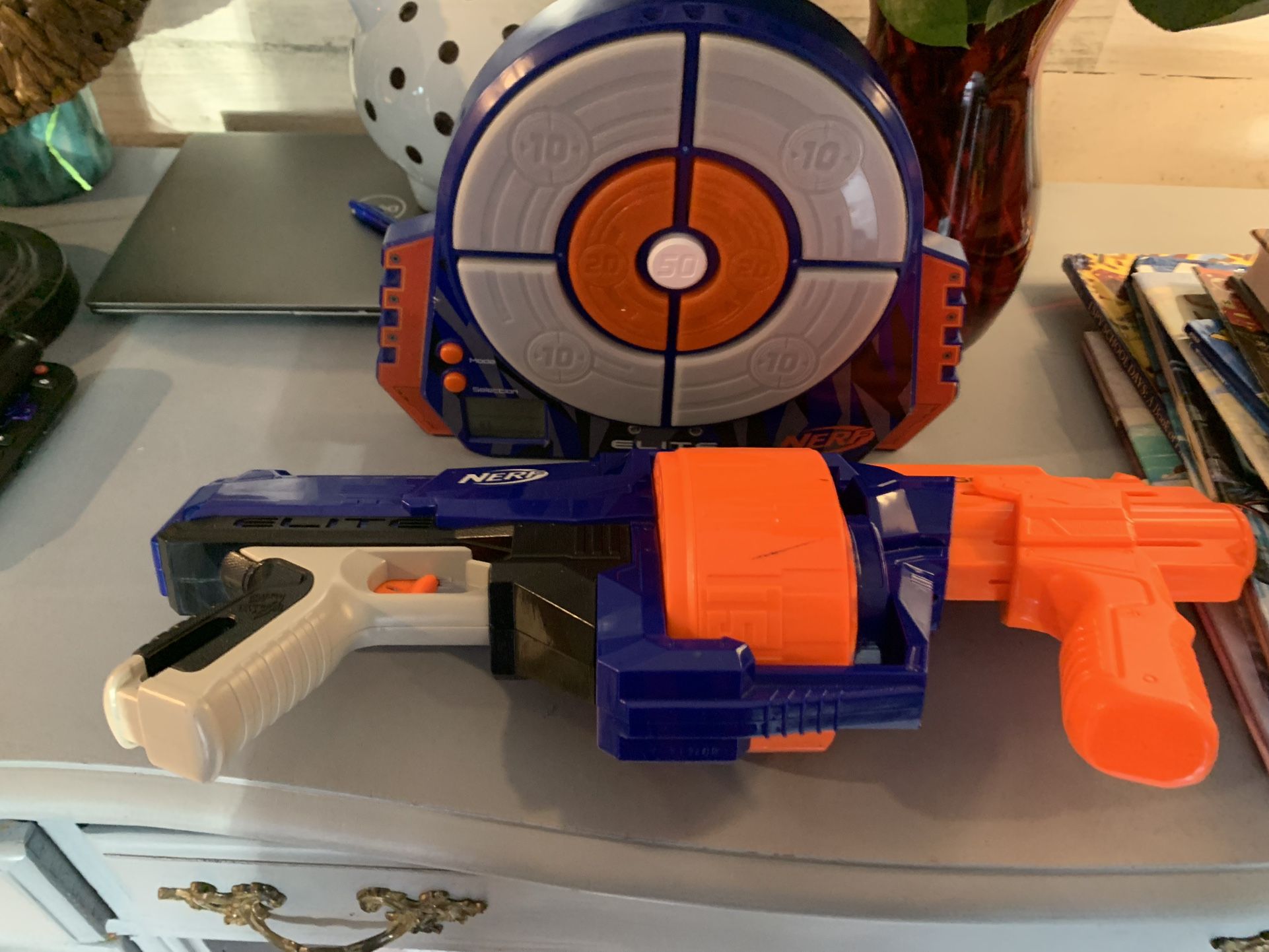 Nerf Target And Gun 