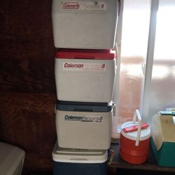 Coleman personal coolers